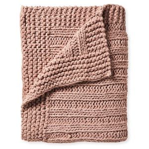 BNWT Sequoia Cotton Throw - WILD ROSE